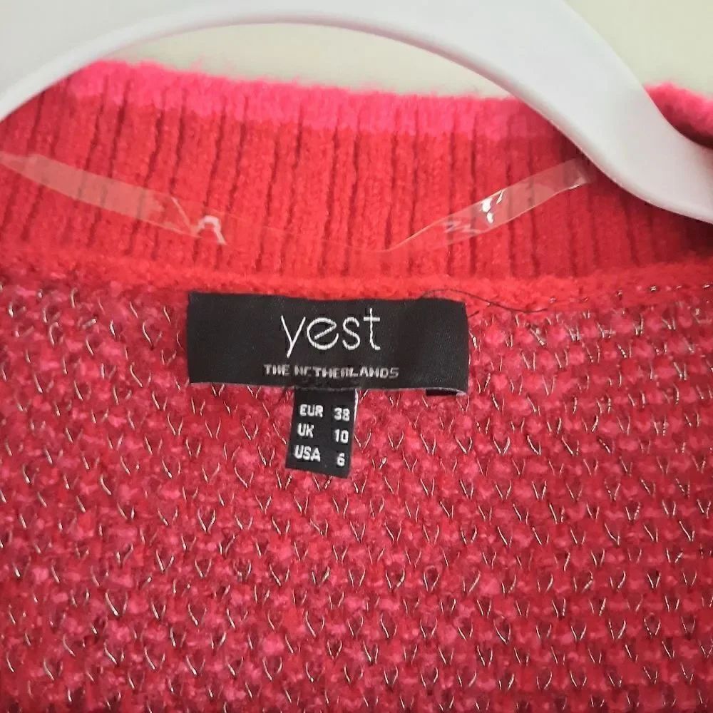 Yest Colorblock Open Front Duster Cardigan - Picture 2 of 4